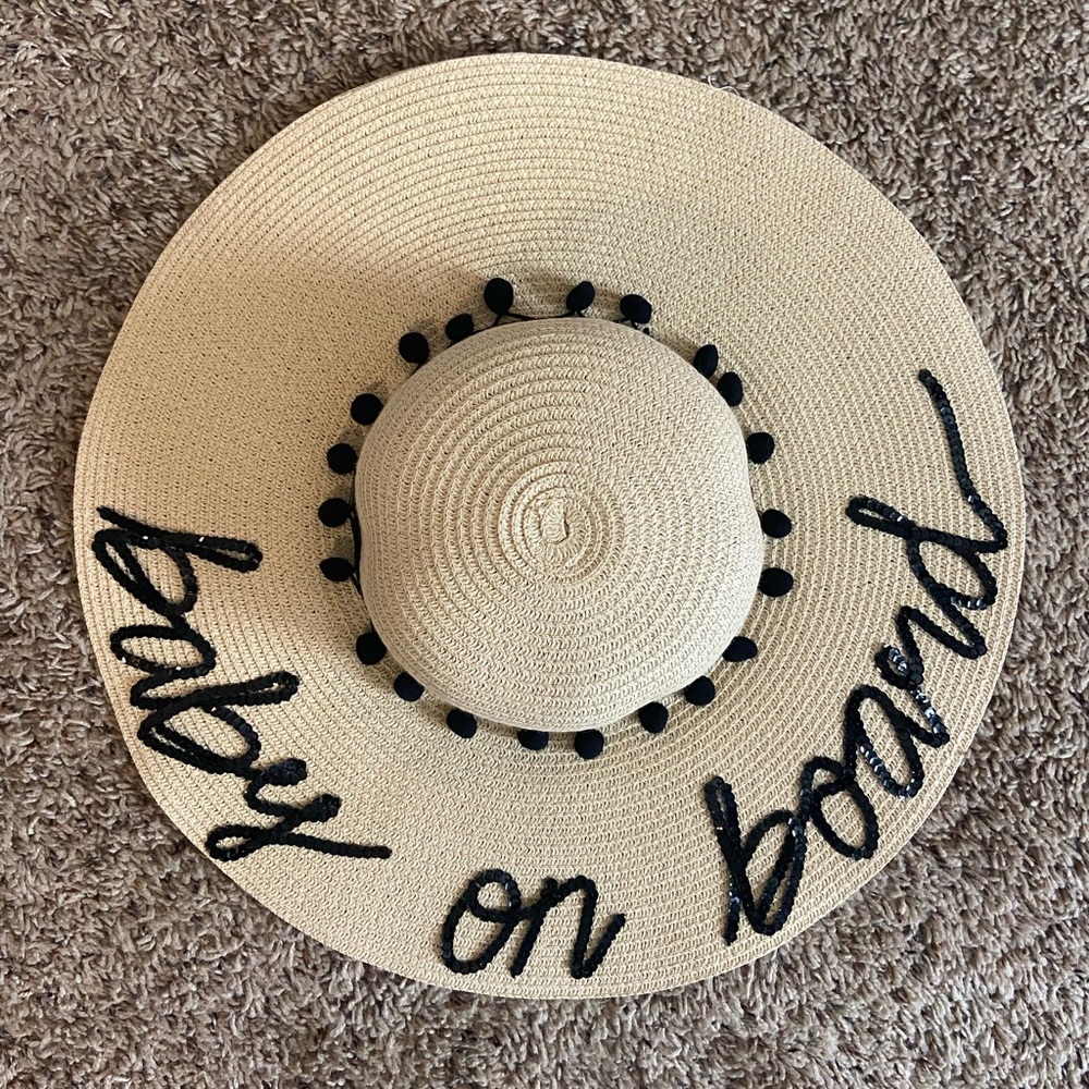 Baby on board hat